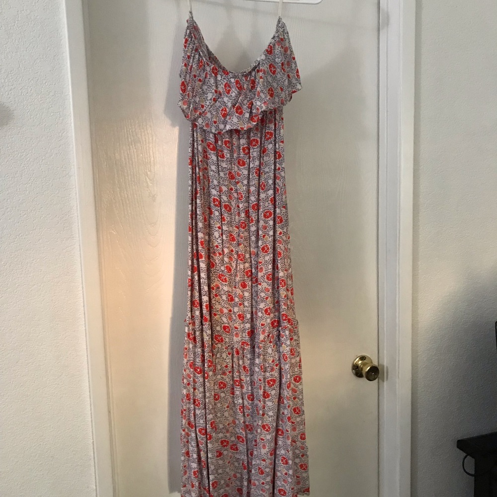 Quiksilver strapless maxi